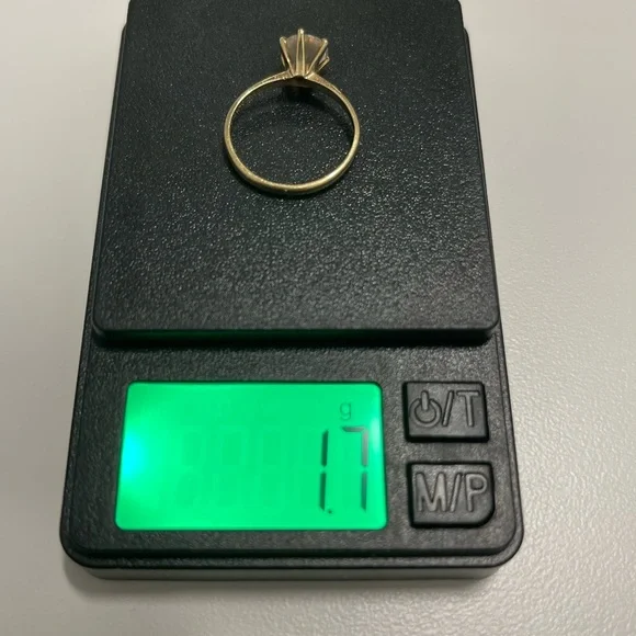 10K yellow gold ring, size 6 - Picture 7 of 7